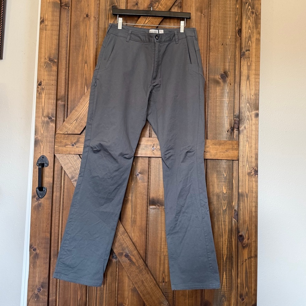 OTTE Gear Mens Tactical Pants Gray Stretch Utility Hiking Work Pants 36x34 EUC